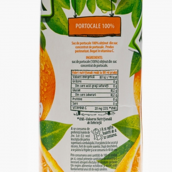 Suc de portocale 100% 1l