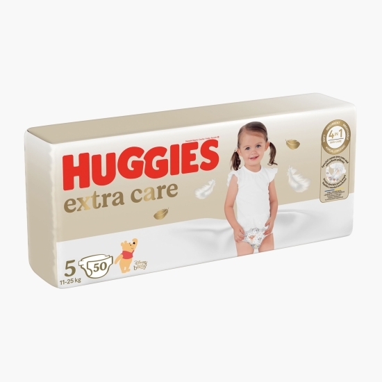 Scutece Extra Care mega mărimea 5, 11-25kg, 50 buc