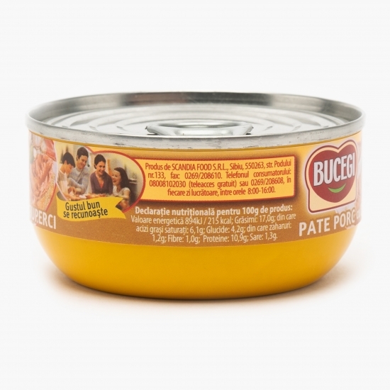 Pate porc cu ciuperci 120g