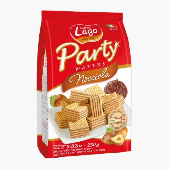 Napolitane cu umplutură de alune Party, 250g