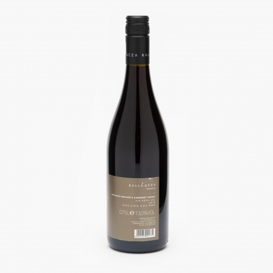 Vin roșu sec Fetească Neagră & Cabernet Franc 0.75l