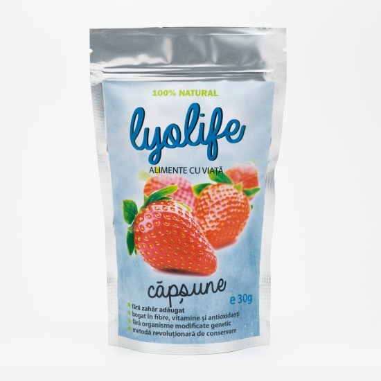 Căpșuni liofilizate 30g