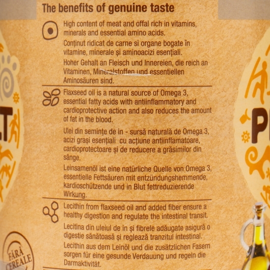 Hrană umedă pentru câini adulți, cu miel, 400g