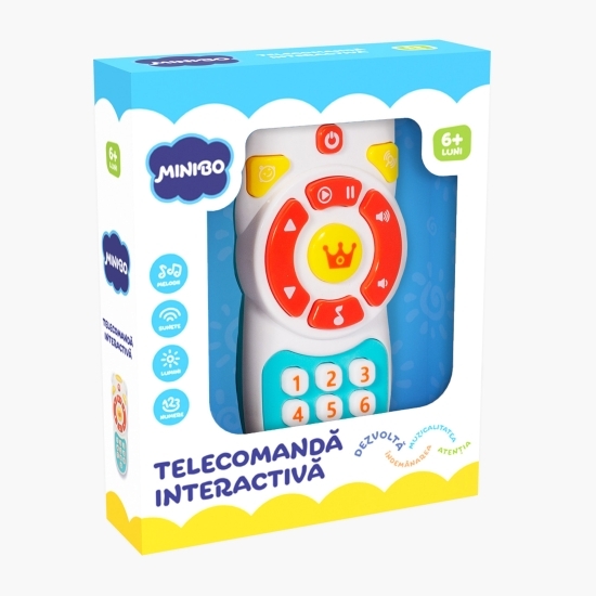 Telecomandă interactivă, 6+ luni 