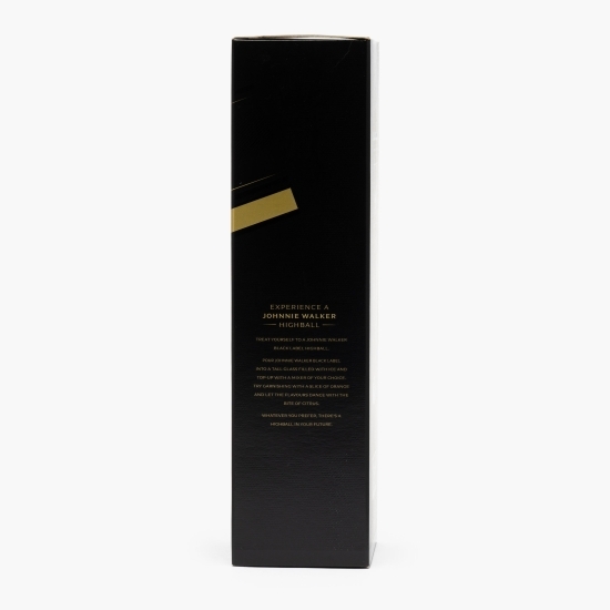 Blended Whisky Black Label 12 YO, 40%, Scotland, 1l + cutie