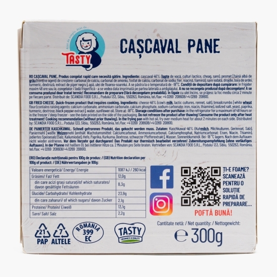 Cașcaval pane 300g