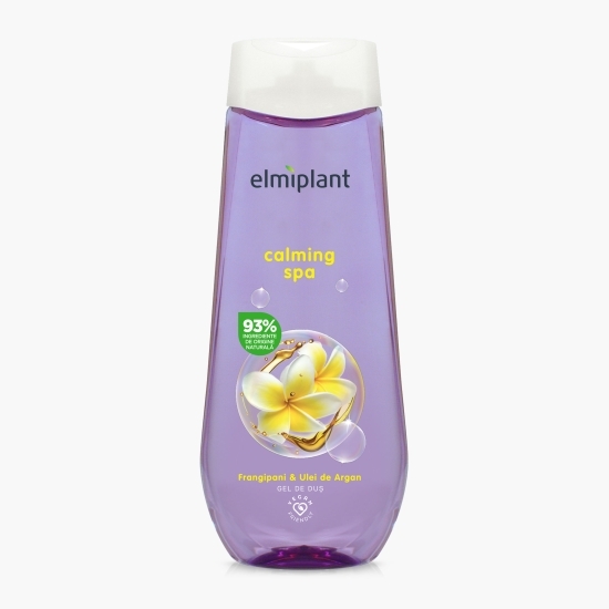 Gel de duș Calming Spa, Frangipani și ulei de argan, 400ml