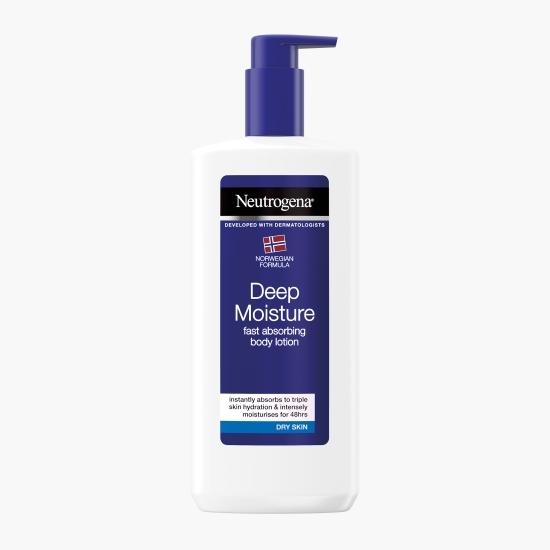 Loțiune de corp intens hidratantă cu absorbție rapidă Deep Moisture 400ml