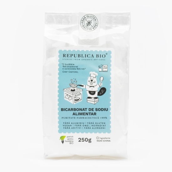 Bicarbonat de sodiu alimentar, fără aluminiu 250g