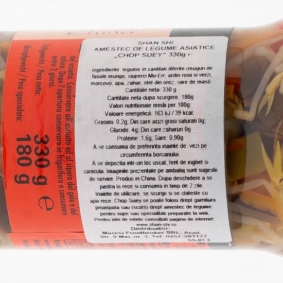 Amestec de legume asiatice Chop Suey 330g