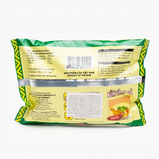 Tăiței de orez instant cu aromă de pui curry Vermicelli 60g