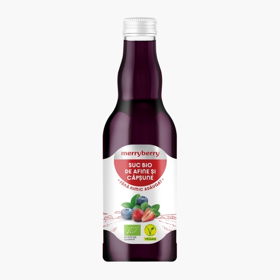 Suc eco de afine și căpșune 0.2l