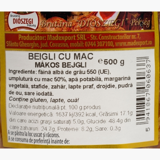 Baigli cu mac 500g