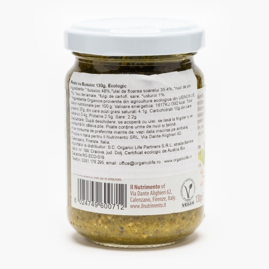 Sos pesto cu busuioc eco 130g