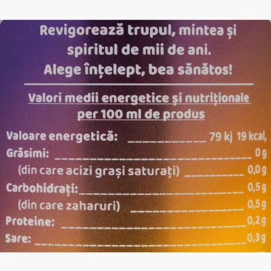 Băutură răcoritoare din kombucha cu aromă de fructul pasiunii si mango 330ml 330 ml