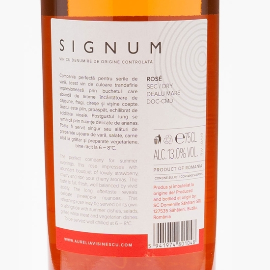 Vin rose sec, 13%, 0.75l