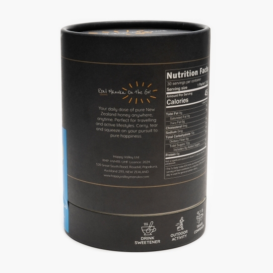 Pliculețe miere Manuka UMF 5+, 30x15g