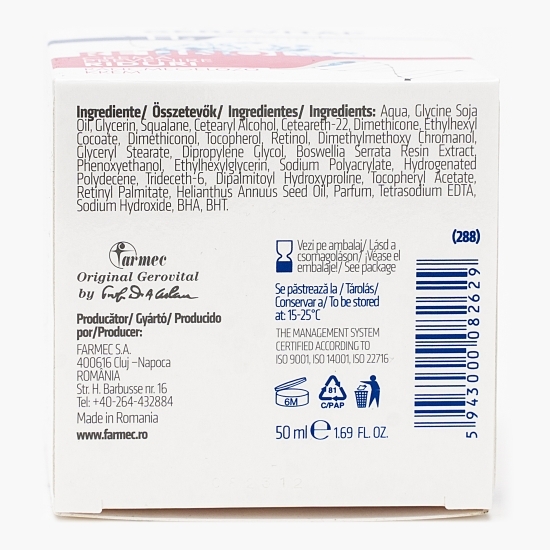 Cremă pentru prevenirea ridurilor 50ml
