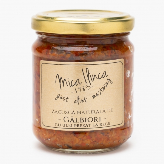 Zacuscă naturală de gălbiori 200g