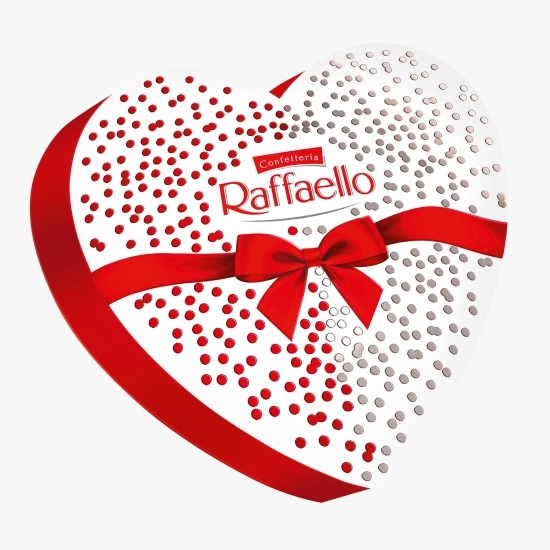Specialități crocante de nucă de cocos cu migdală întreagă în interior, Heart 140g