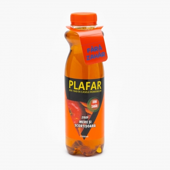 Sirop cu mere și scorțișoară fără zahăr 0.5l