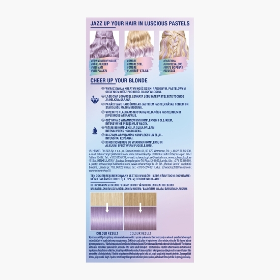 Vopsea de păr semi-permanentă Ultra brights L120 Liliac crush 65ml
