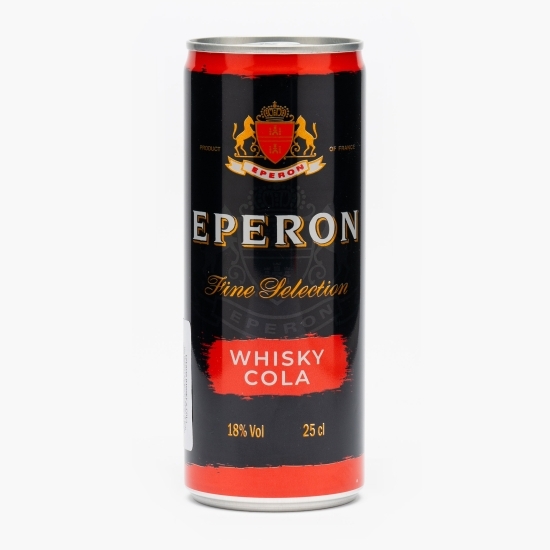 Whisky cu cola 18% alc. doză 0.25l
