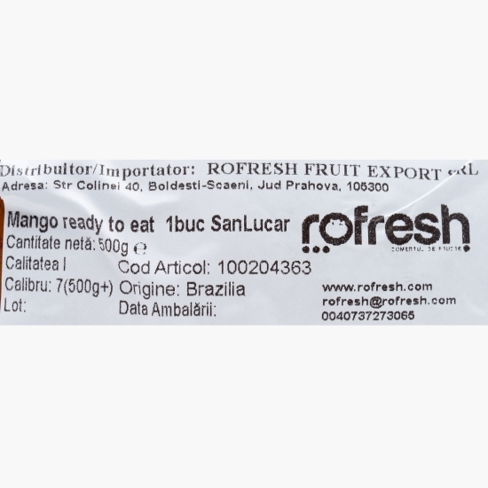 Mango ready to eat  SanLucar, 1 buc, 500g