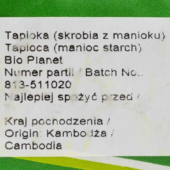 Amidon de tapioca eco 400g
