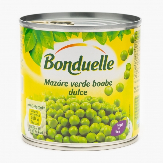 Mazăre verde boabe dulce 400g
