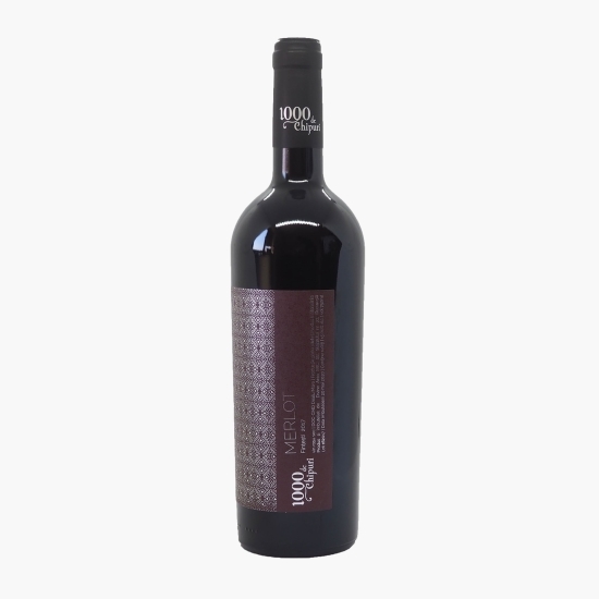 Vin roșu sec Merlot 750ml