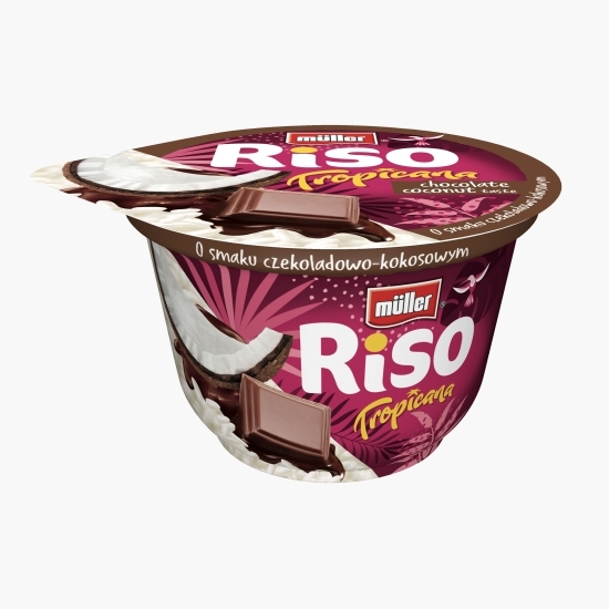 Orez cu lapte cu gust de ciocolată și cocos 175g