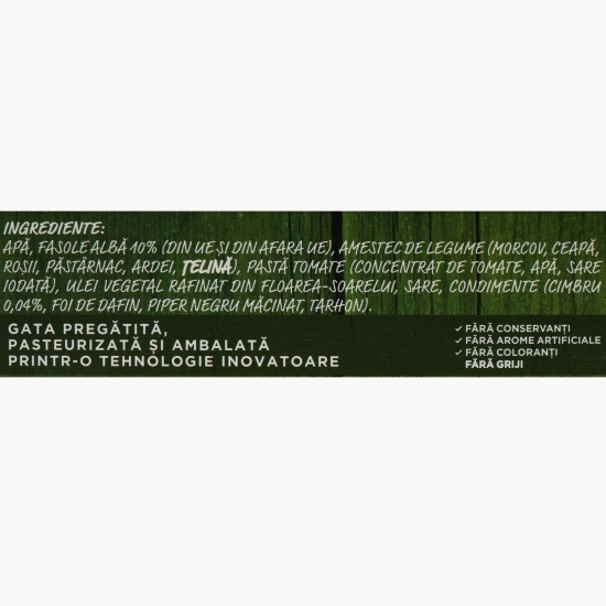 Ciorbă de fasole cu cimbru 350g