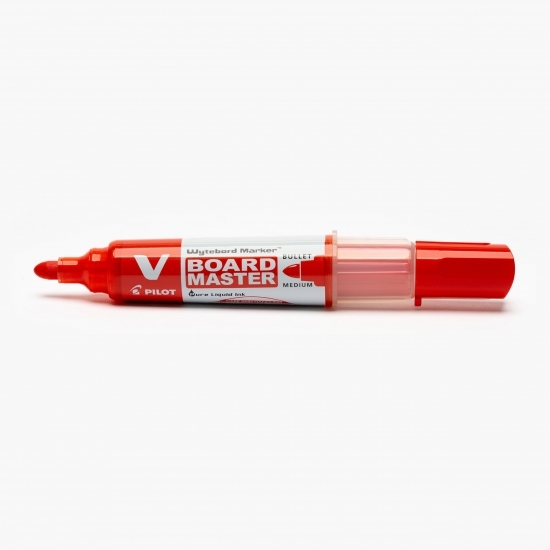 Marker pentru tablă Vboard Master, 2.3 mm vârf rotund, roșu