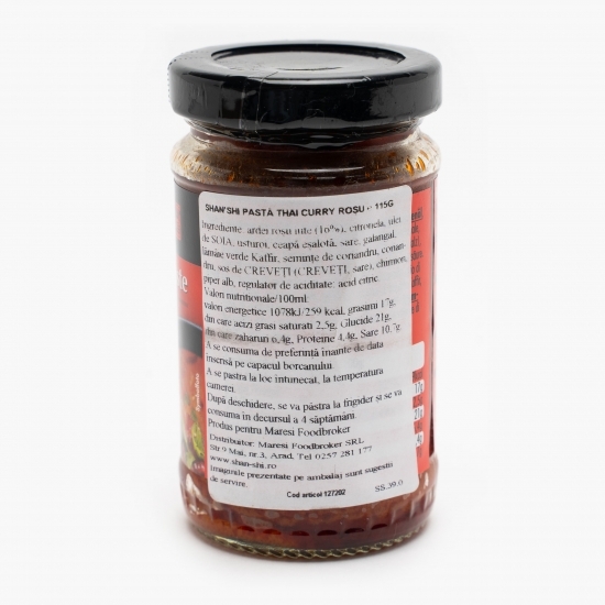 Pastă Thai curry roșu 115g