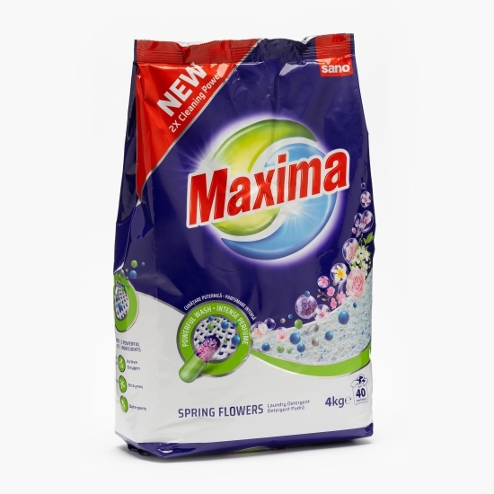 Detergent de rufe pudră Spring Flows 40 spălări, 4kg