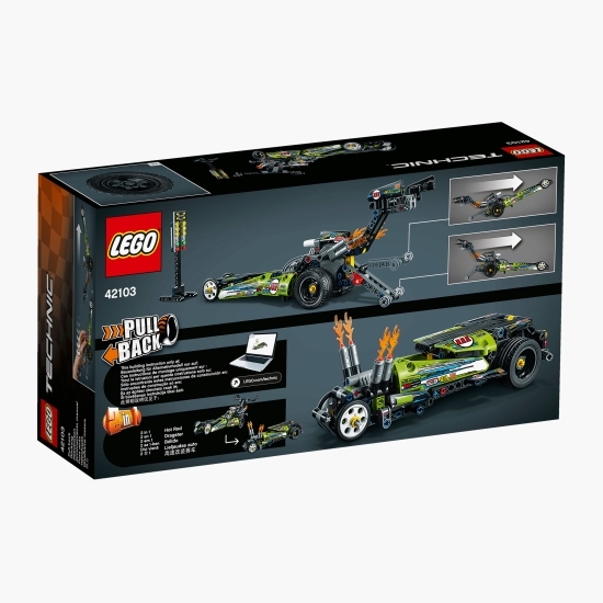 Dragster, 42103 Technic, +7 ani