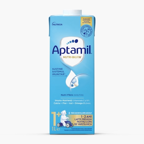 Lapte premium NUTRI-BIOTIK gata de consum, 1+ ani, 1l