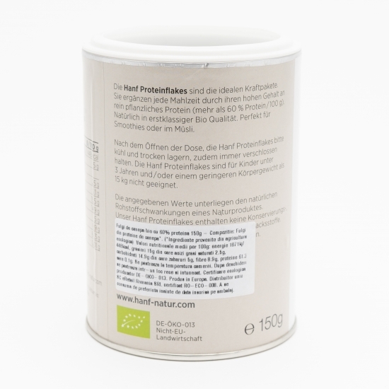 Fulgi de cânepă eco cu 60% proteină 150g
