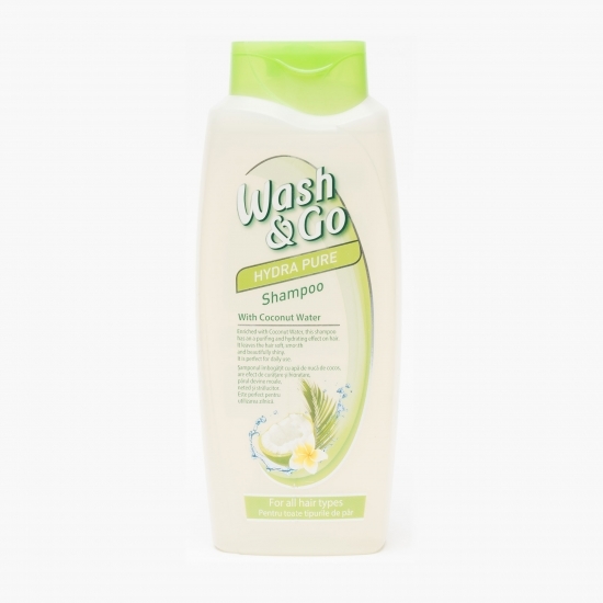 Șampon cu apă de nucă de cocos Hydra Pure 0.75l