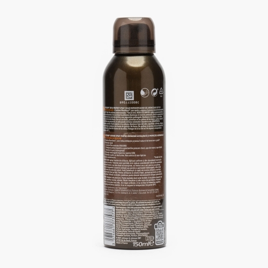 Loțiune spray cu protecție solară pentru bronzare accelerată SPF 30, 150ml
