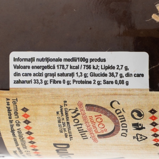 Dulceață de lapte cu cacao 370g