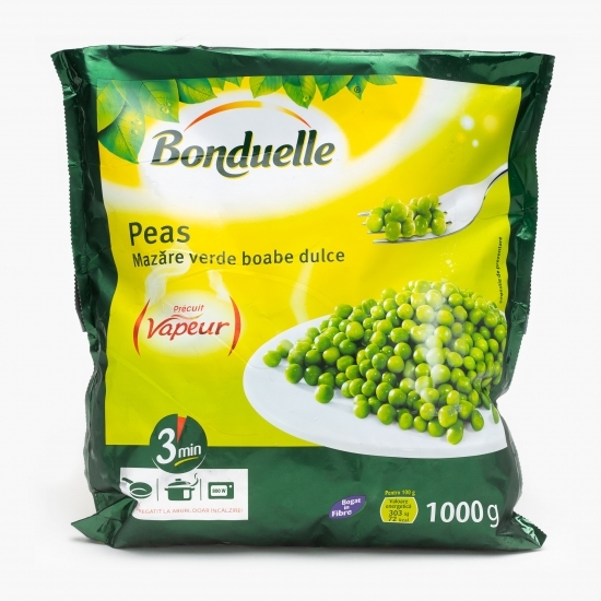 Mazăre verde boabe dulce vapeur 1kg