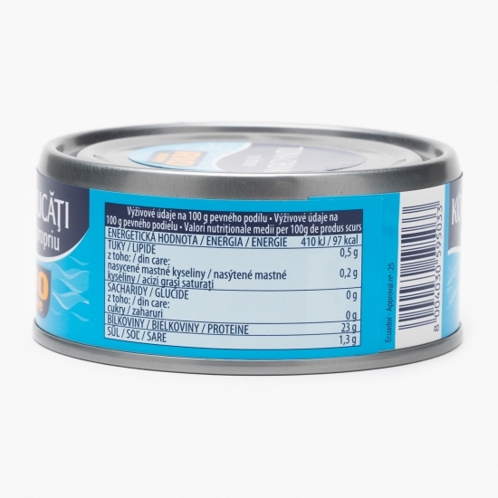 Ton bucăți în suc propriu 160g