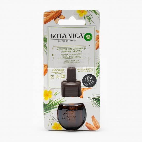 Rezervă de parfum Vetiver din Caraibe și lemn de santal 19ml