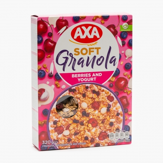 Cereale uscate cu fructe de pădure și iaurt Granola 320g