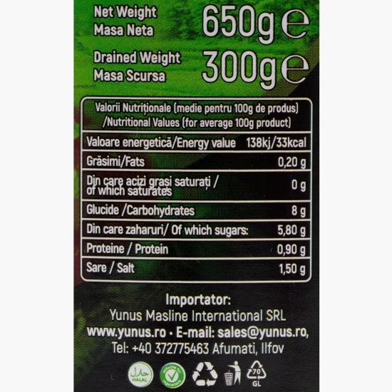 Gogoșari murați, 650g