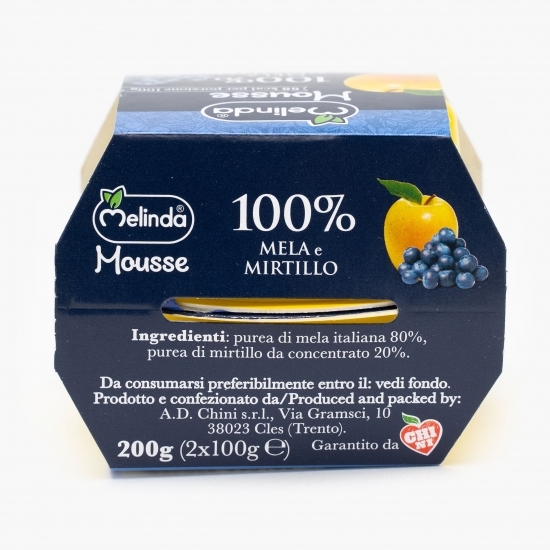 Mousse de mere și coacăze (2x100g) 200g