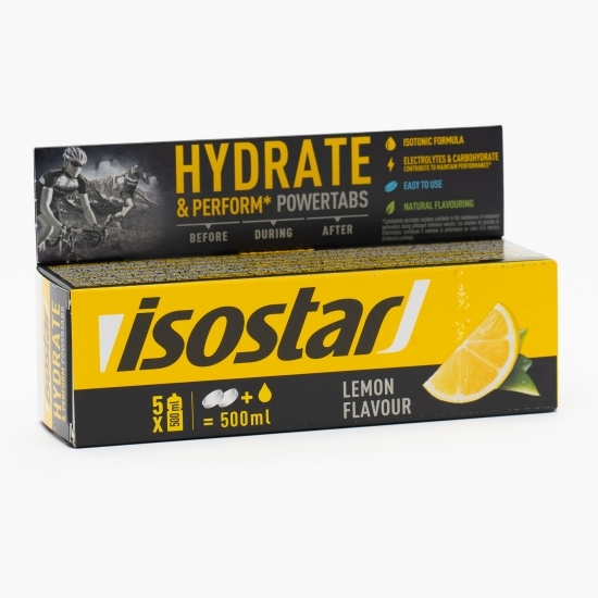 Tablete izotonice cu aromă de lămâie 120g
