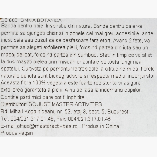  Bandă pentru baie Omnia Botanica 